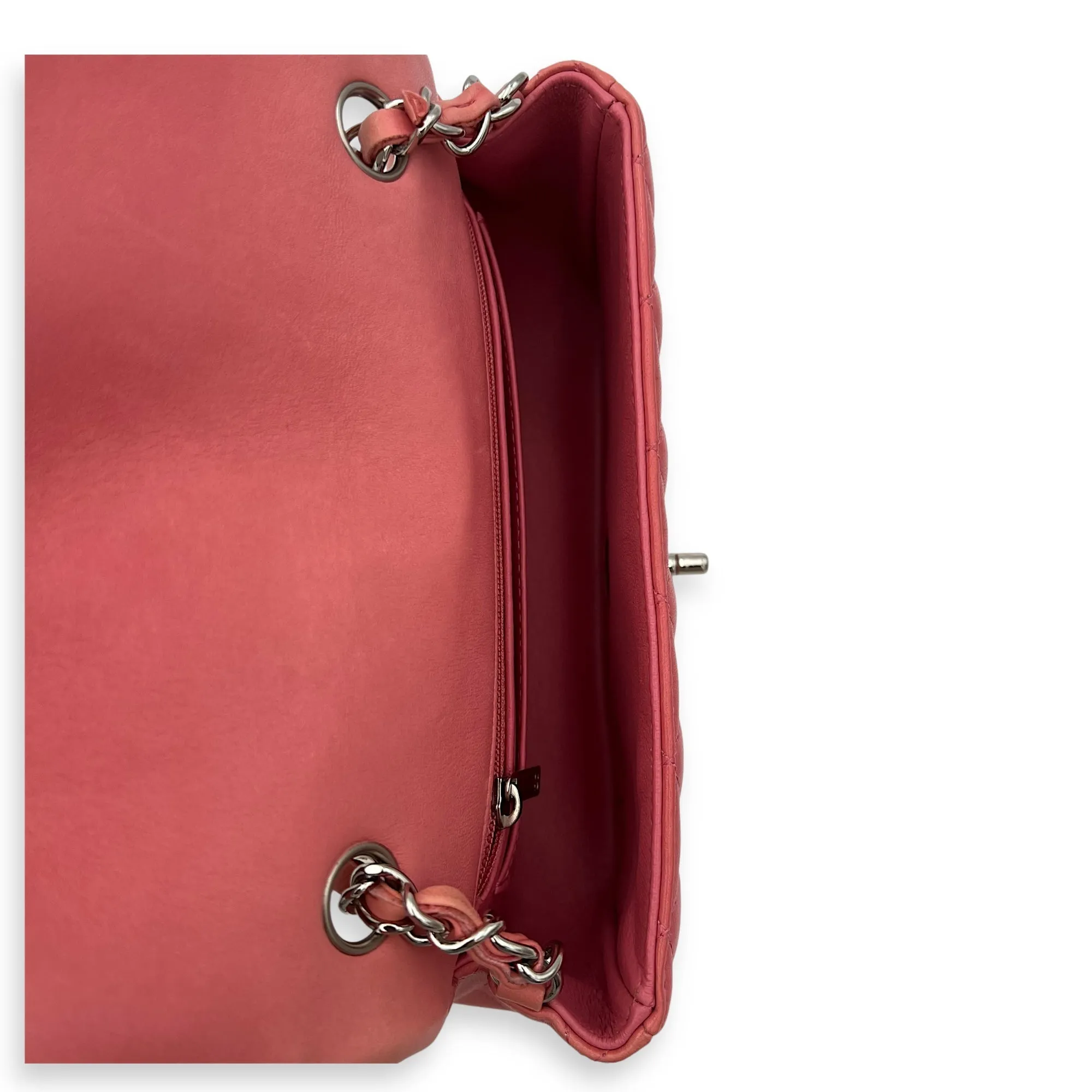 Bag Classic Rectangle in Reliable delivery Lambskin, Shoulder Hot deal Mini Pink hardware Gold