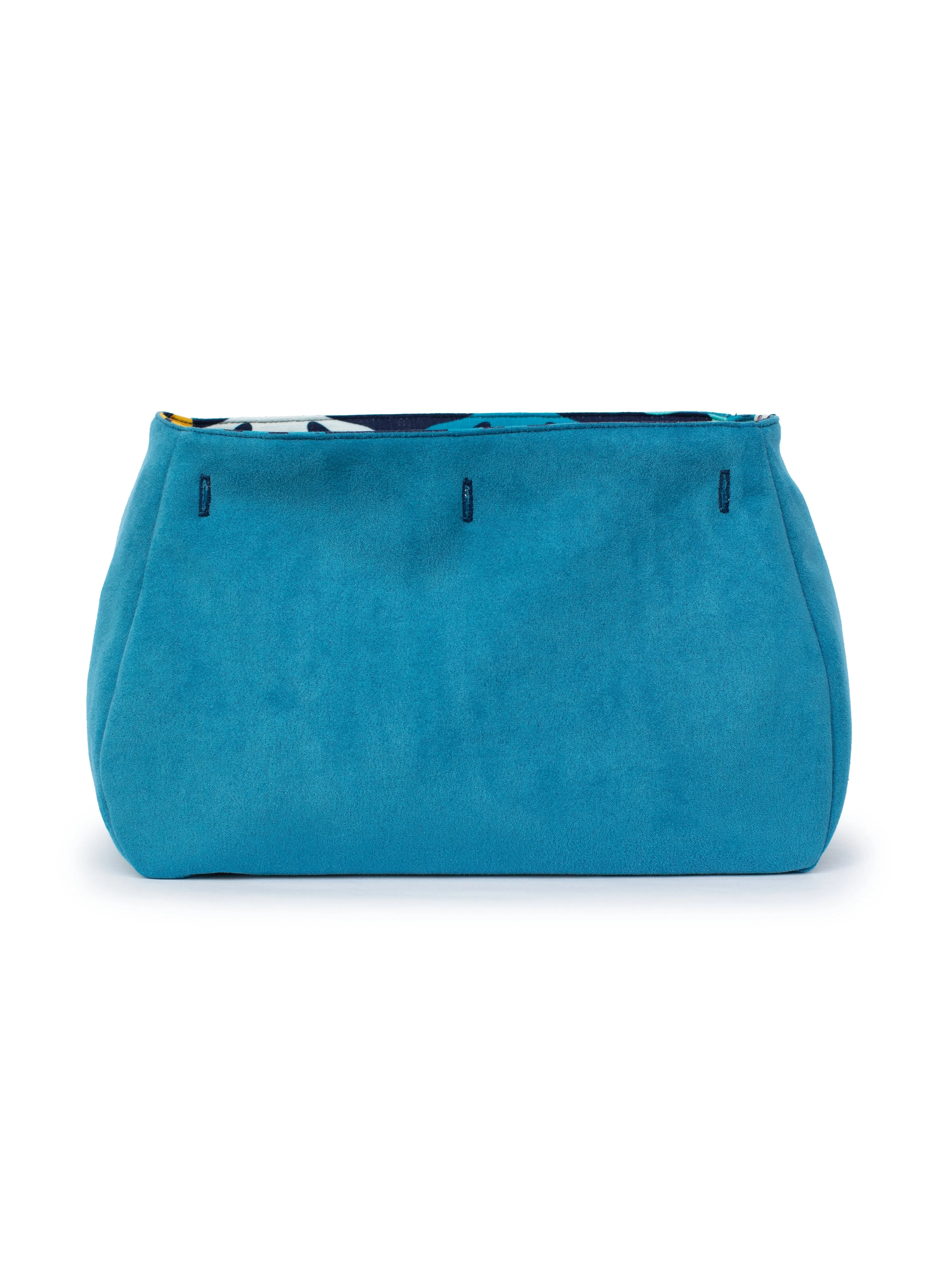 BAG COVER Spritz Blue & Teal Suede