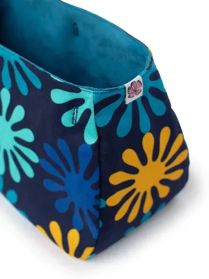 BAG COVER Spritz Blue & Teal Suede