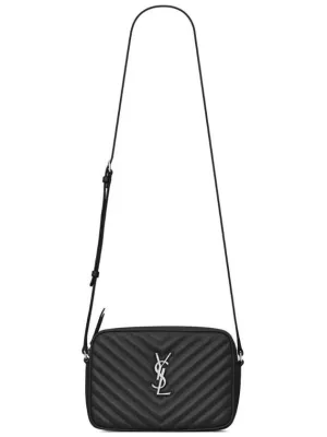 Bag Quilted Saint Black Satisfied clients Low-priced Laurent Roux Cross