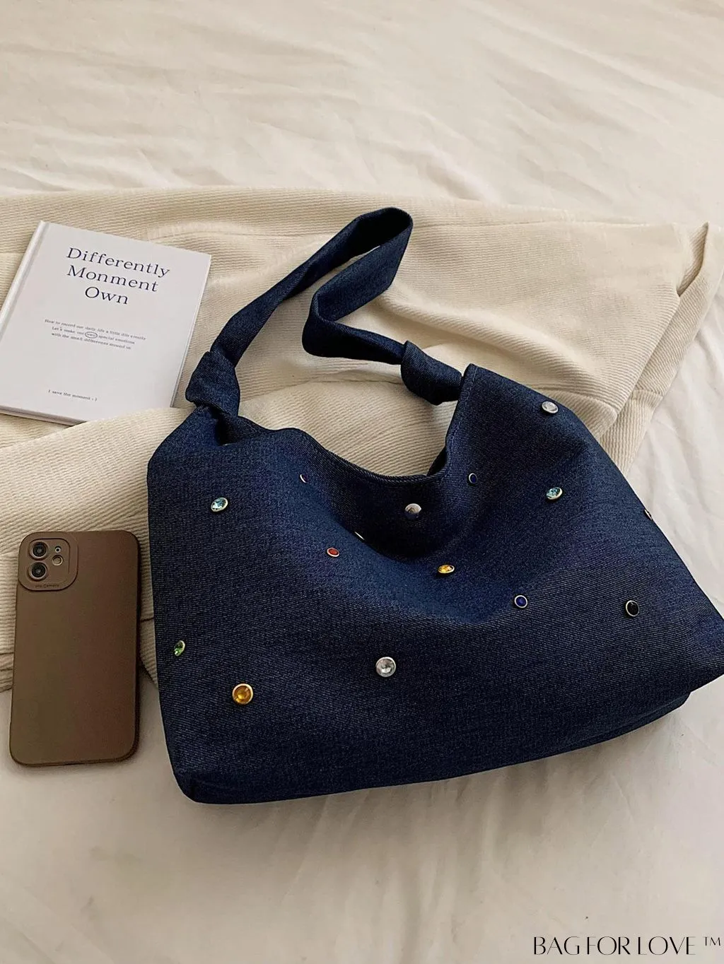 BagForLove - Chic & Spacious Diamond Tote Bag - Perfect Womens Shoulder Bag