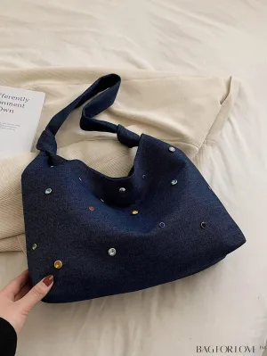 BagForLove - Chic & Spacious Diamond Tote Bag - Perfect Womens Shoulder Bag