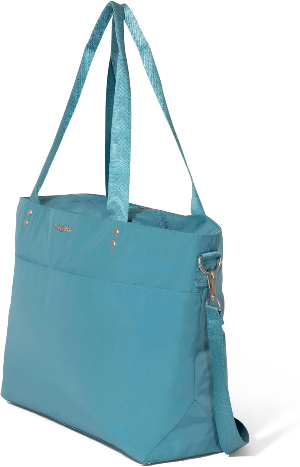 Baggallini Carryall Laptop Tote-Medium 12x19 Inch Travel Crossbody Shoulder Bag