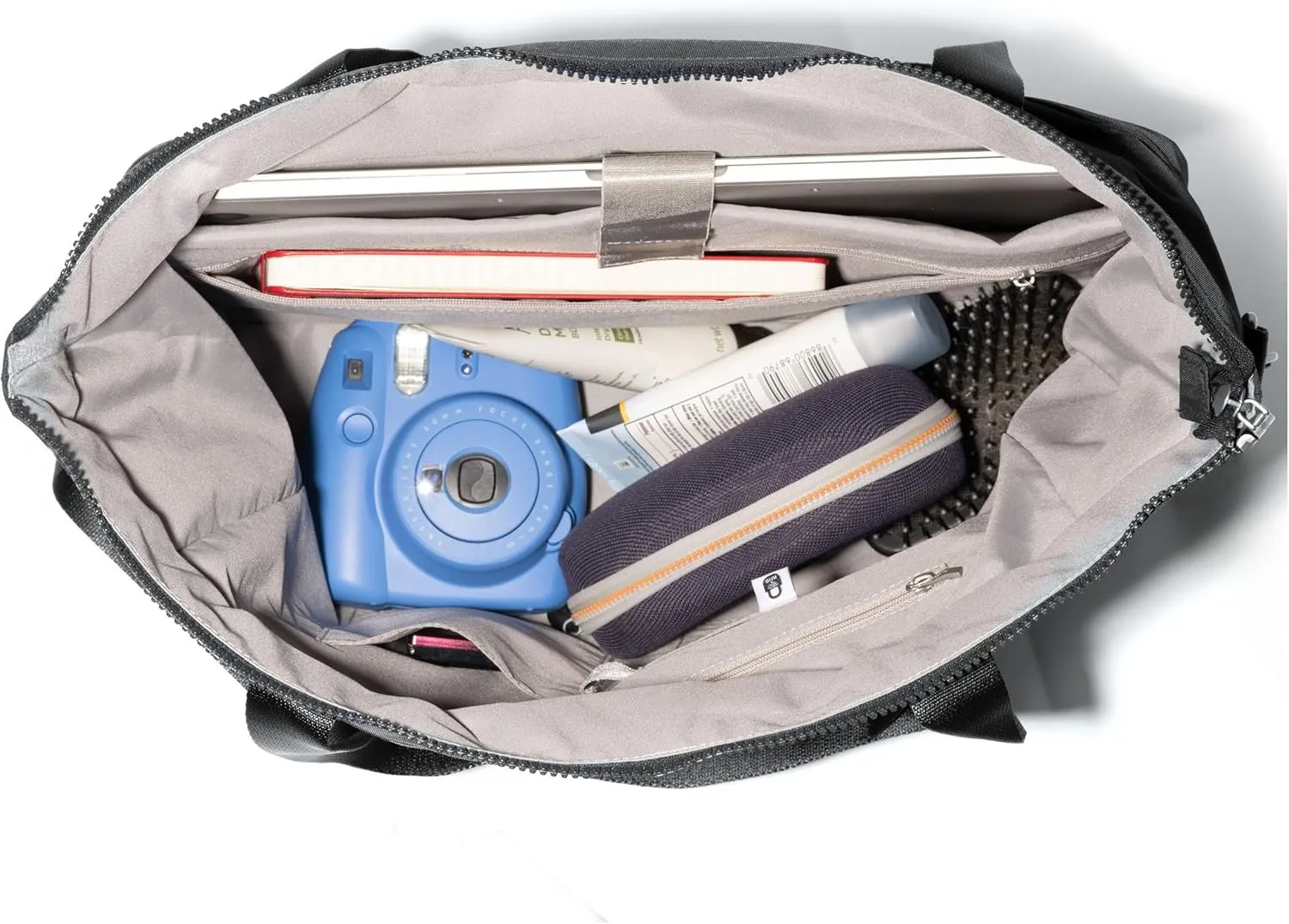 Baggallini Carryall Laptop Tote-Medium 12x19 Inch Travel Crossbody Shoulder Bag