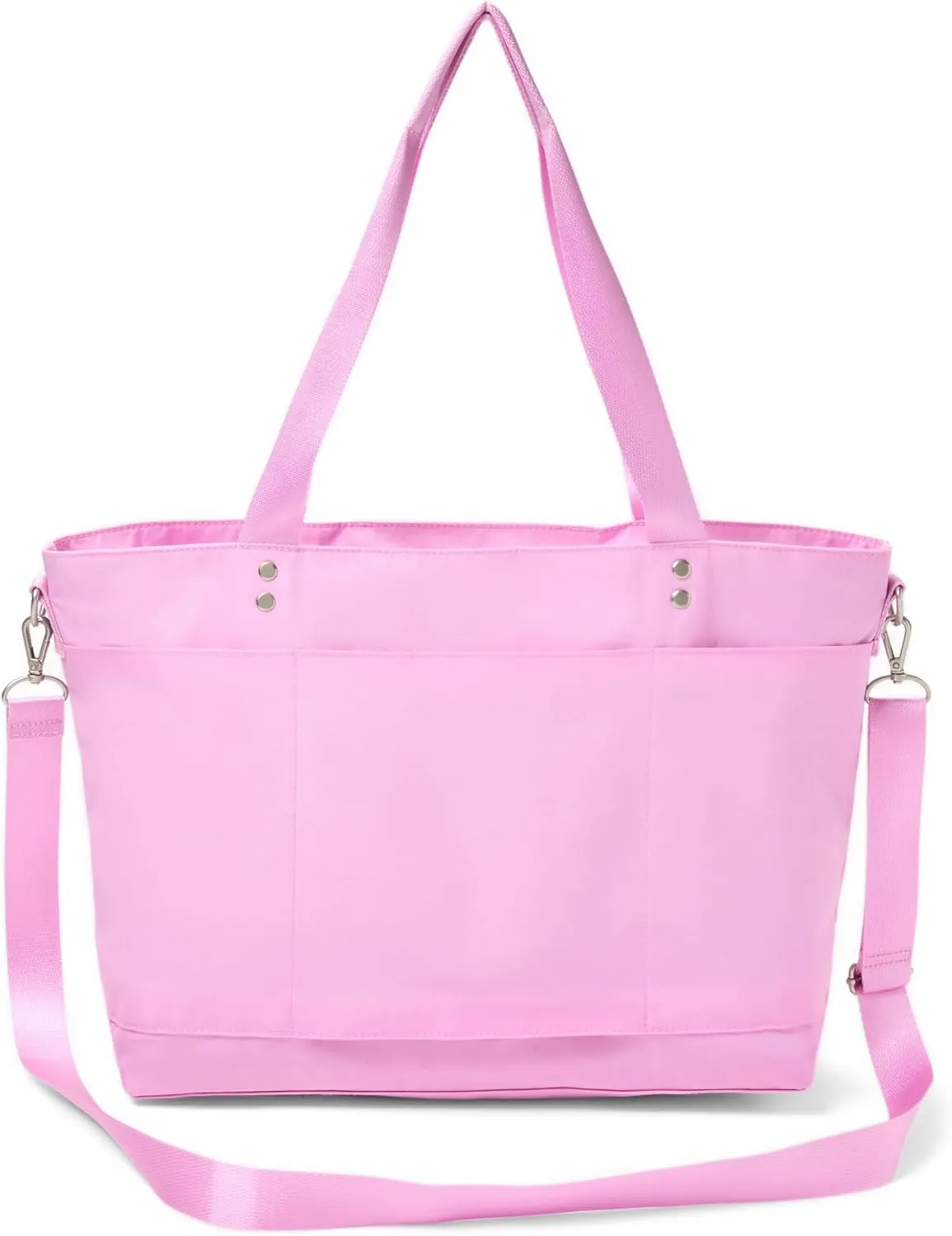 Baggallini Carryall Laptop Tote-Medium 12x19 Inch Travel Crossbody Shoulder Bag