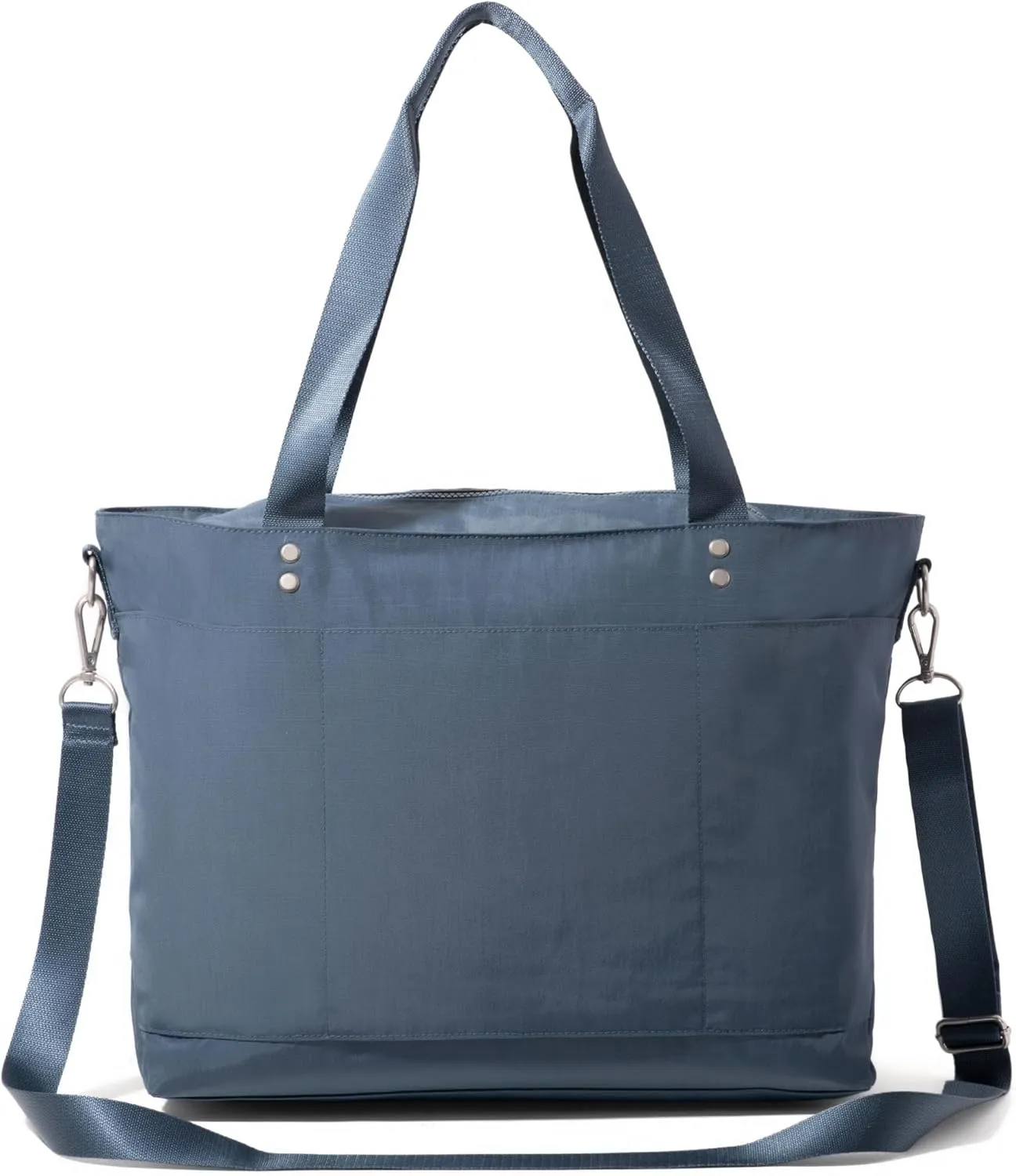 Baggallini Carryall Laptop Tote-Medium 12x19 Inch Travel Crossbody Shoulder Bag