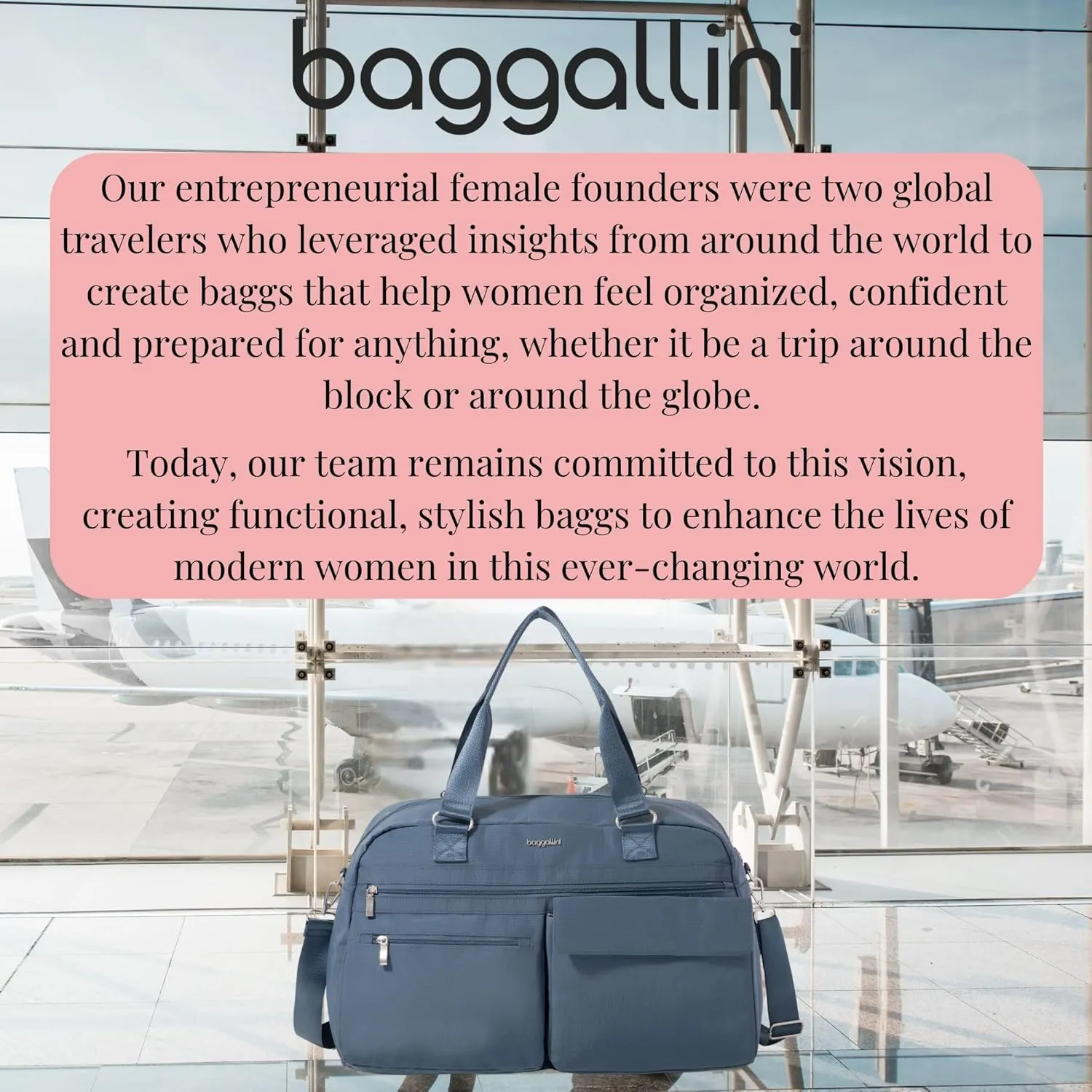 Baggallini Modern Everywhere Travel Duffel
