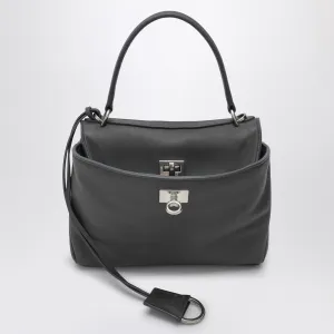Balenciaga Grey Calfskin Rodeo Mini Bag