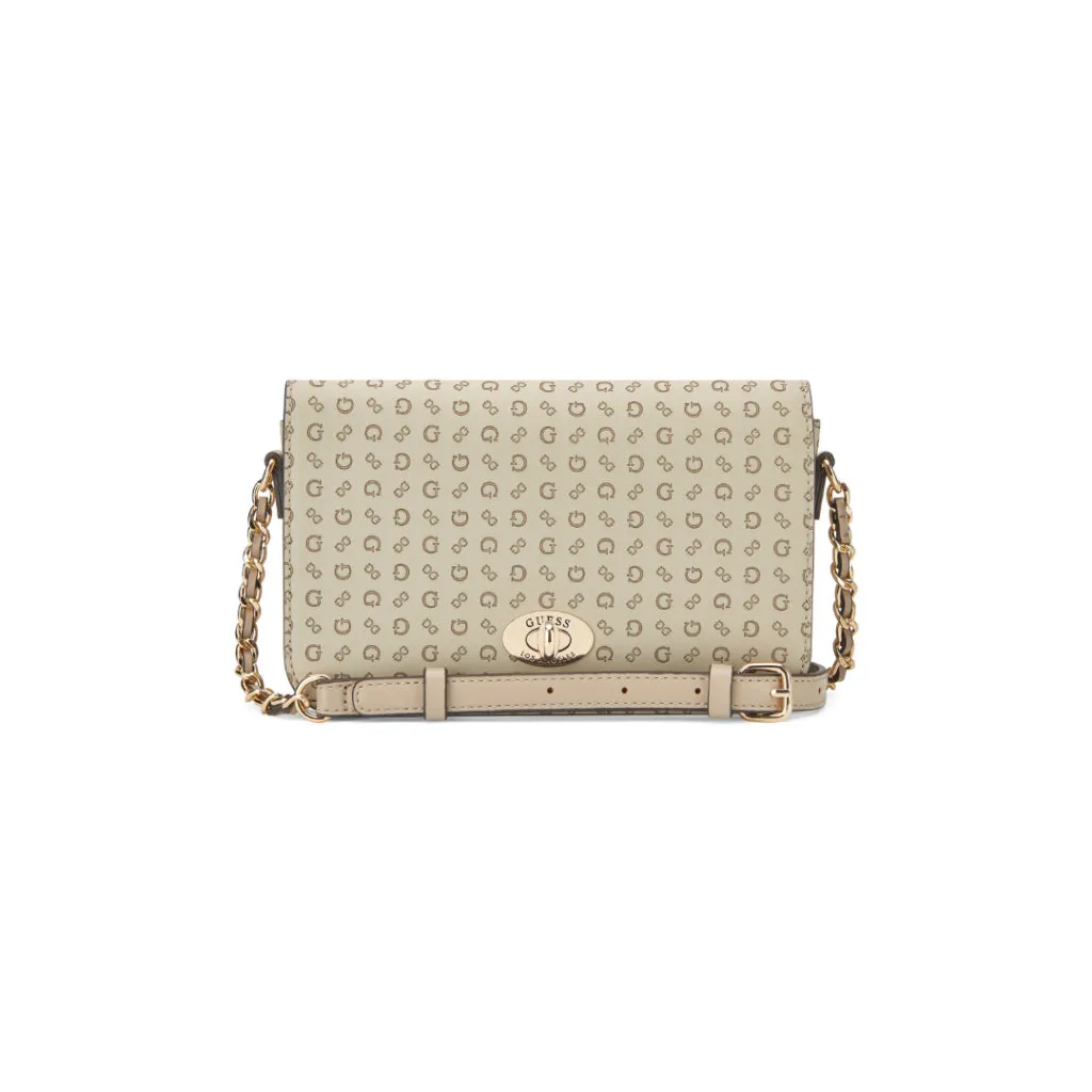 BALLANTYNE MINI CROSSBODY FLAP - TAS GUESS ORIGINAL WANITA