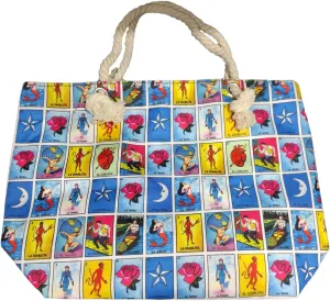 Beach Bag Loteria Rope Carry All, Shoulder Bag