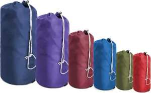 BeeGreen Stuff-Sacks-for-Travel-Backpacking 6 Pack with Dust Flap compression Ditty Bags for Outdoor Products Foldable Lightweight