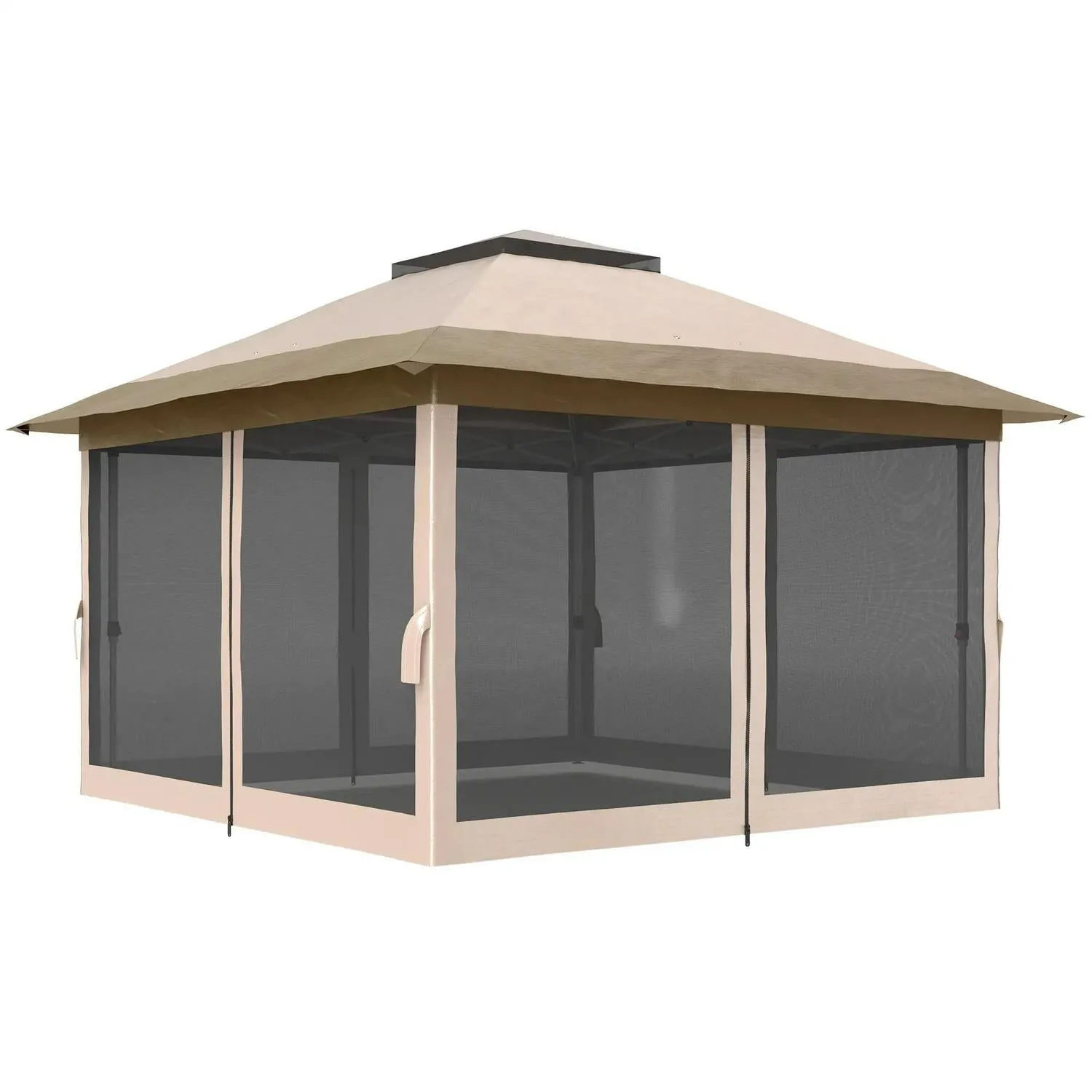 Beige Diverse options Big savings Accessories Gazebo, 3.6m Pop-Up 3.6 X - Outsunny With