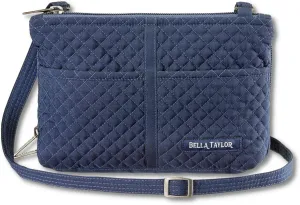 Bella Taylor Essentials Crossbody Purse with Built In Wallet