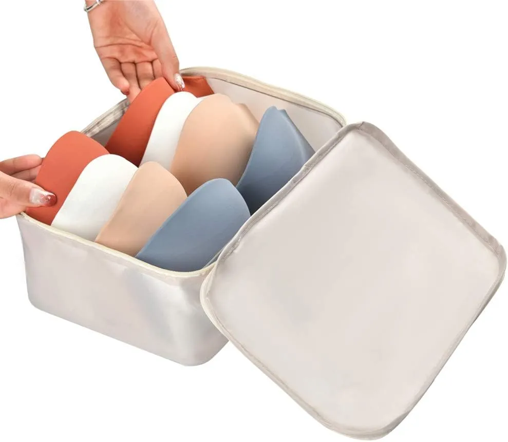 Belsmi 8 Set Packing Cubes with Shoe Bag - Compression Travel Luggage Organizer