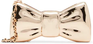Betsey Johnson Metal Bow Clutch