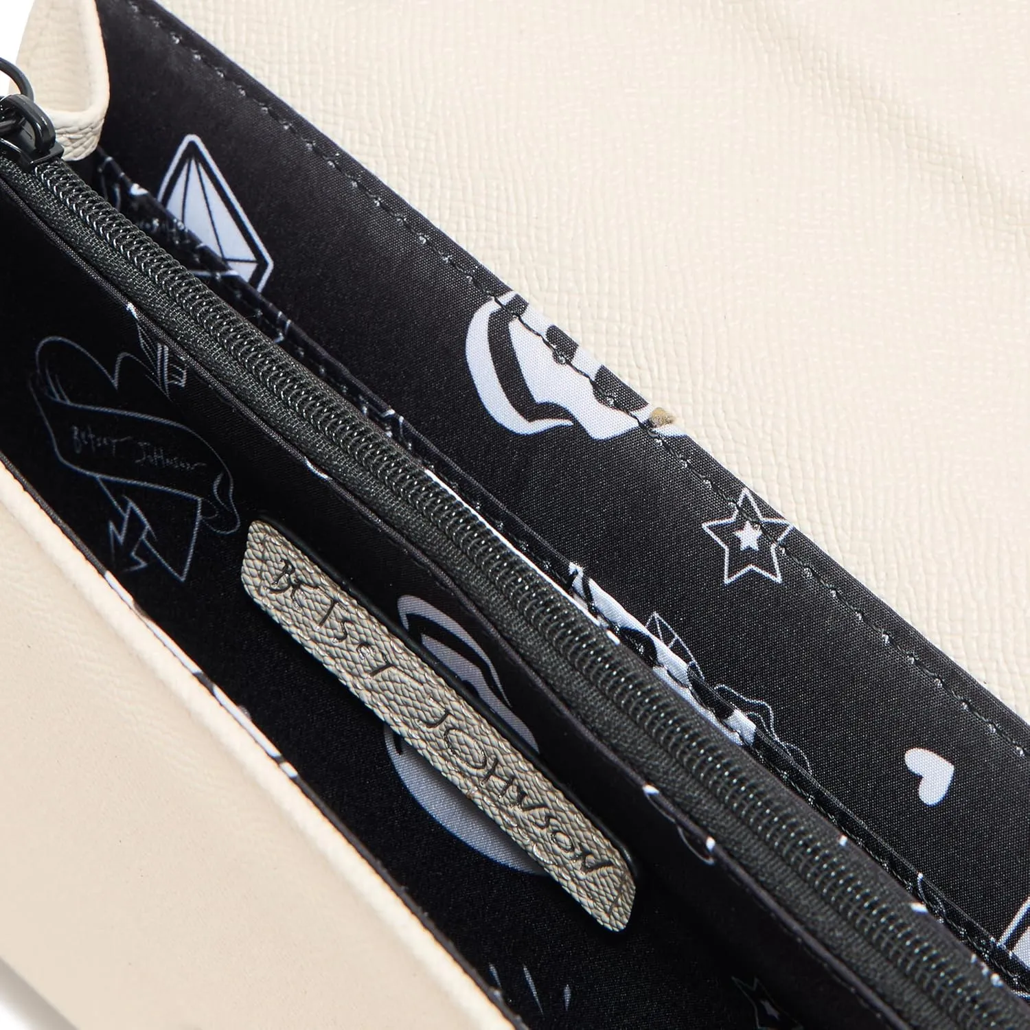 Betsey Johnson Xosybil Flap Crossbody with Halloween Studs