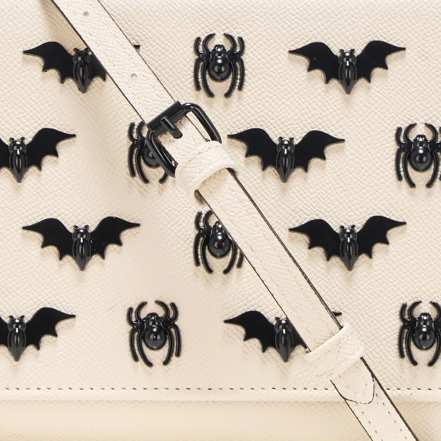 Betsey Johnson Xosybil Flap Crossbody with Halloween Studs