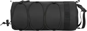 Bike Handlebar Bag, Road Mountain Bike Accessories, Outdoor Riding Front Rack Storage Bag, Life Waterproof Large Capacity, Small Front Storage Bag with Shoulder Strap, Black, 1 Piece