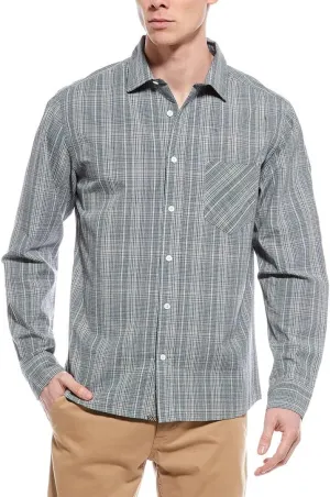 Billy Reid Mens Tuscumbia Shirt, XXL, Blue