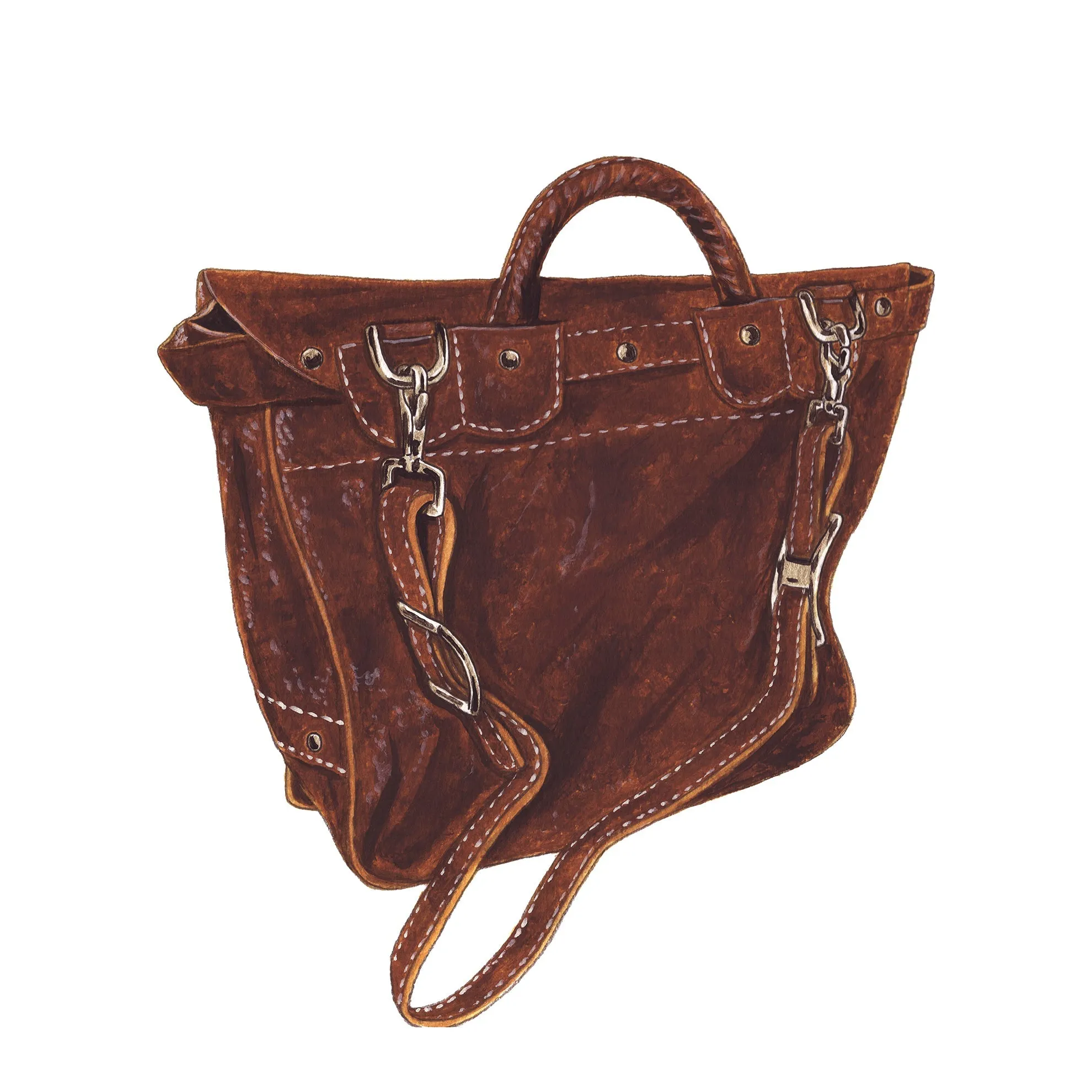 Bison Leather Mailbag