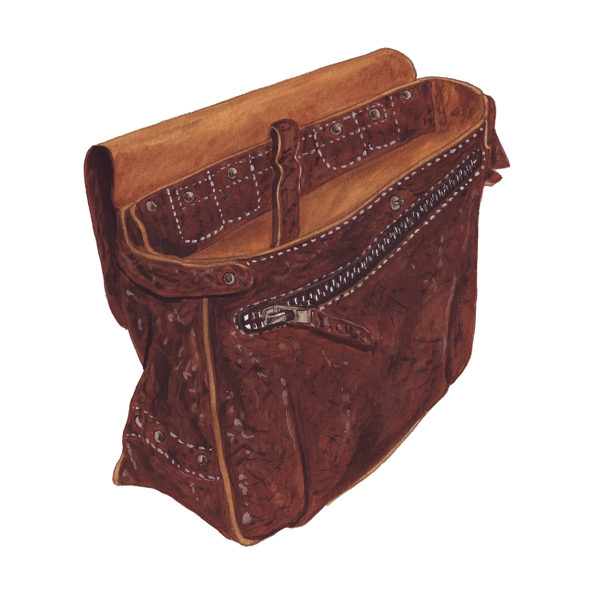 Bison Leather Mailbag