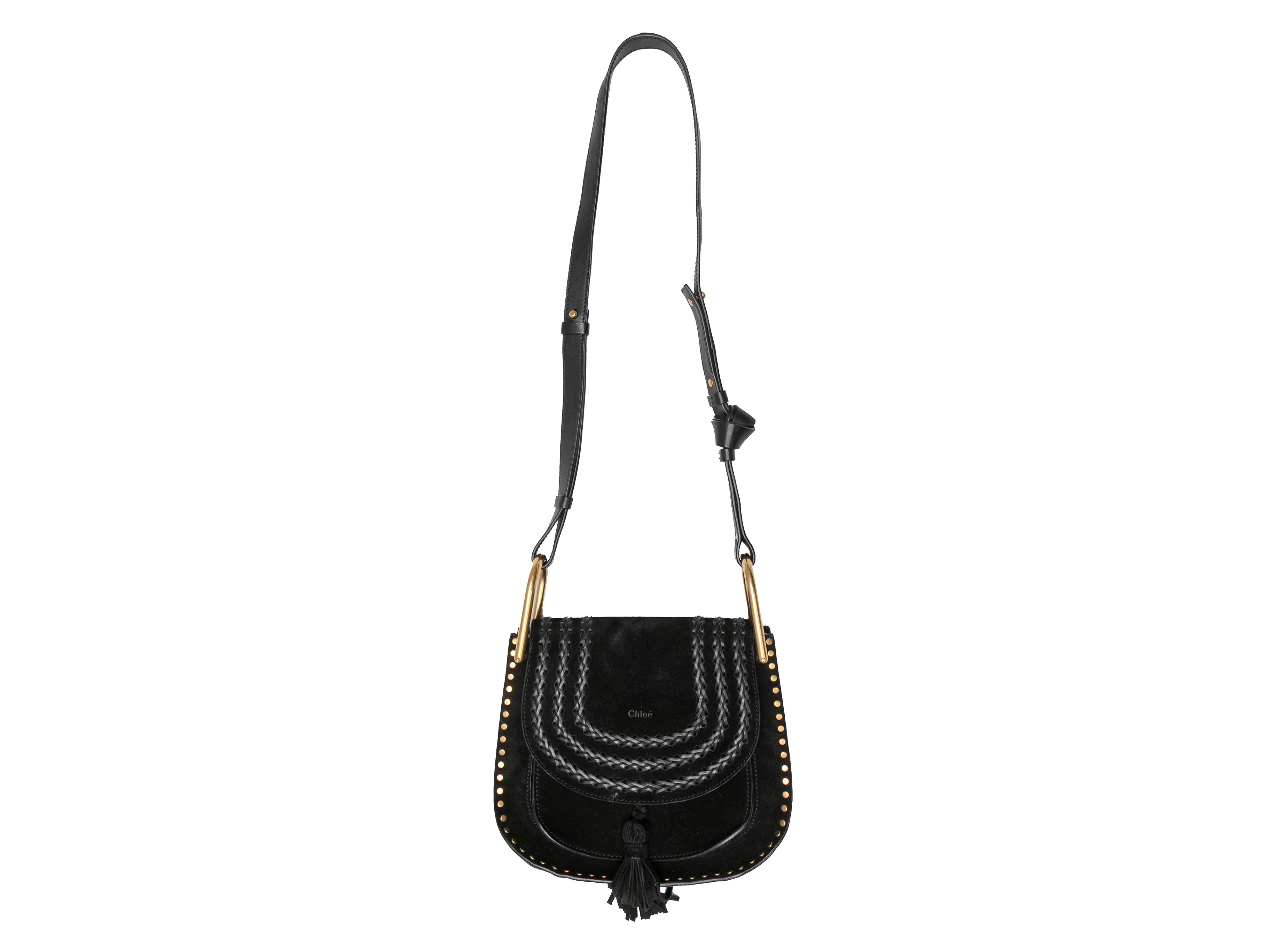 Black Chloe Small Hudson Crossbody Bag