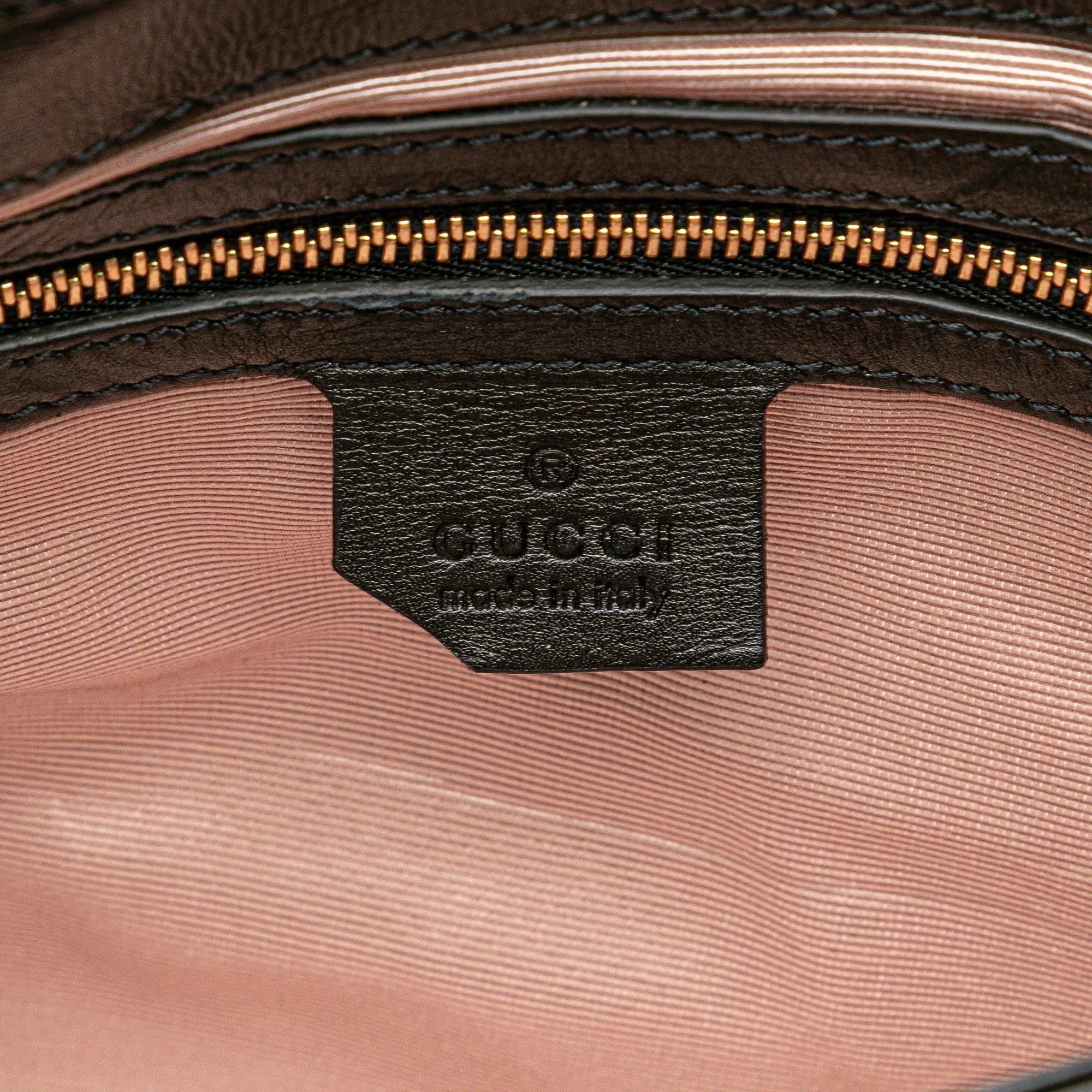 Black Gucci Medium Suede Arli Crossbody