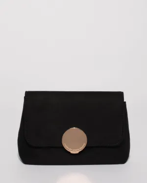 Black Velvet Maggie Crossbody Bag