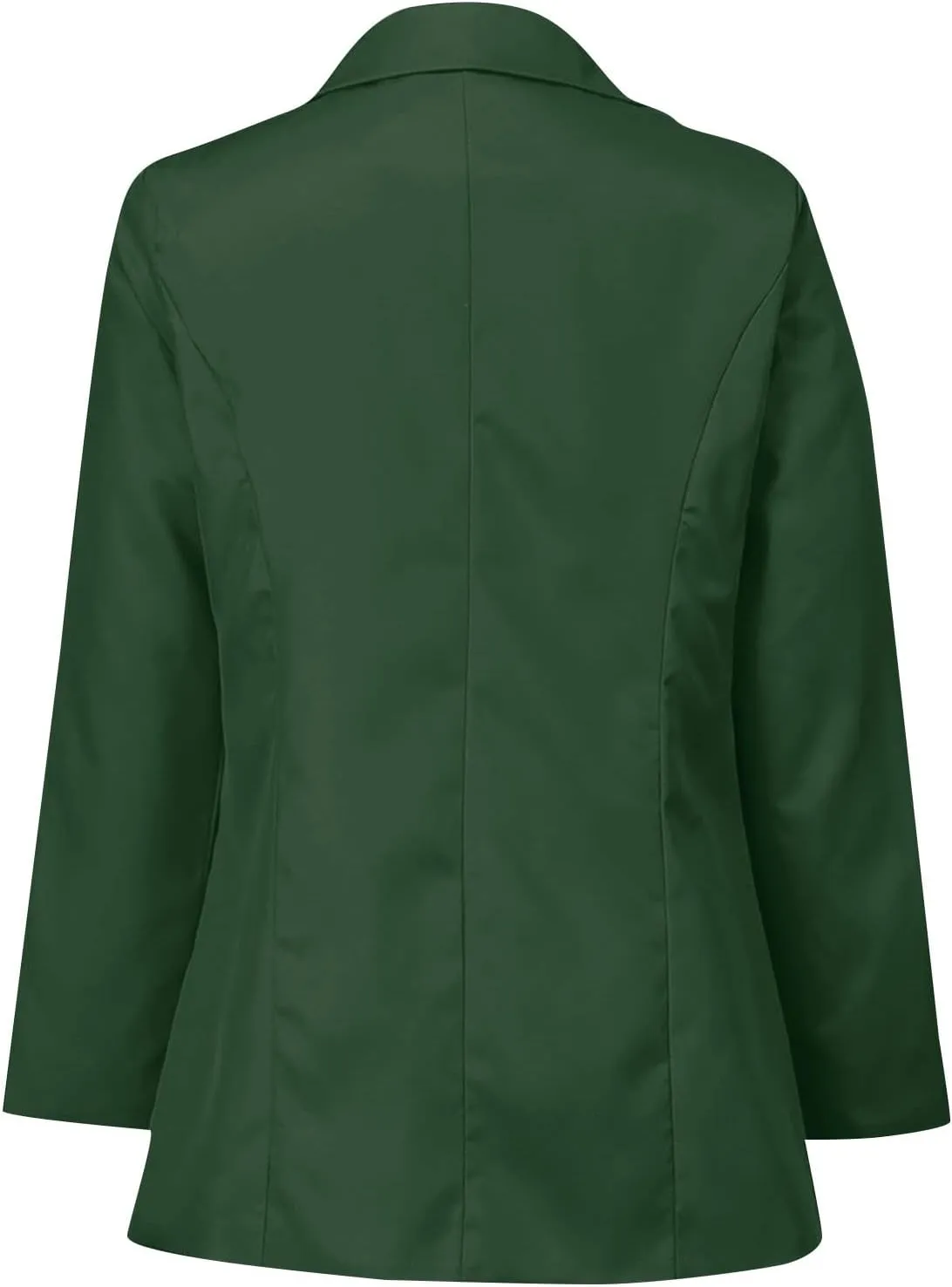 Blazers for Women Long Sleeve Button Open Front Blazer Jacket Solid/Hawaii Print Trendy Suite Coat with Pockets