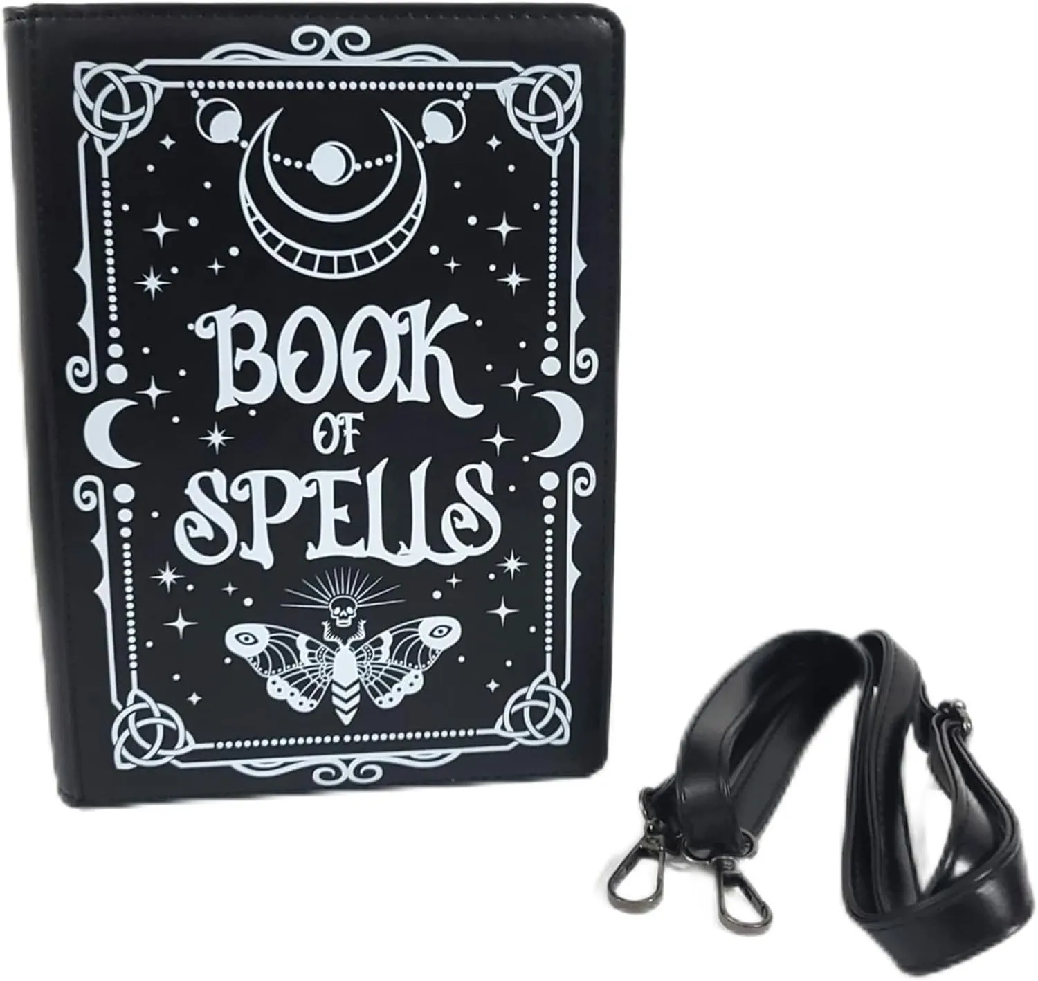 Book Of Spells Gothic Lolita Purse Bag, Halloween Witch Cosplay Dress Up