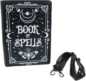 Book Of Spells Gothic Lolita Purse Bag, Halloween Witch Cosplay Dress Up