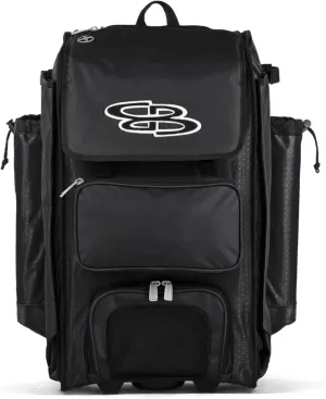 Boombah Catchers Superpack Hybrid Rolling Bat Bag - Multiple Colors - Wheeled & Backpack Version