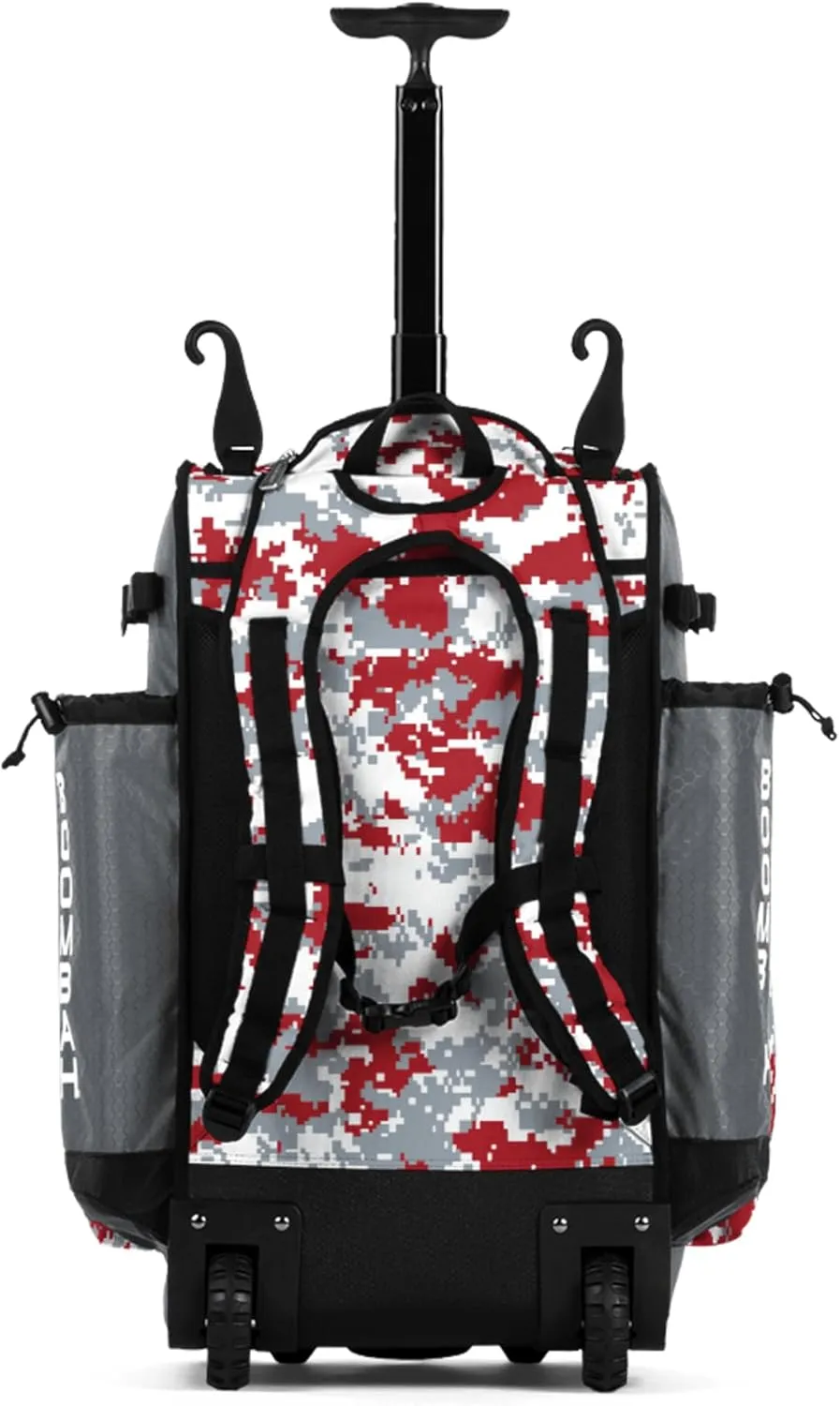 Boombah Superpack Hybrid Rolling Bat Bag Digital Camo - Multiple Colors - Wheeled & Backpack Version