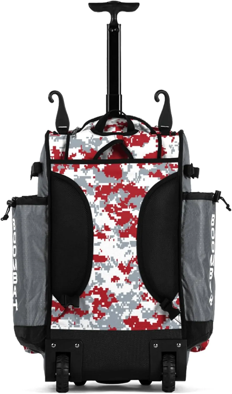 Boombah Superpack Hybrid Rolling Bat Bag Digital Camo - Multiple Colors - Wheeled & Backpack Version