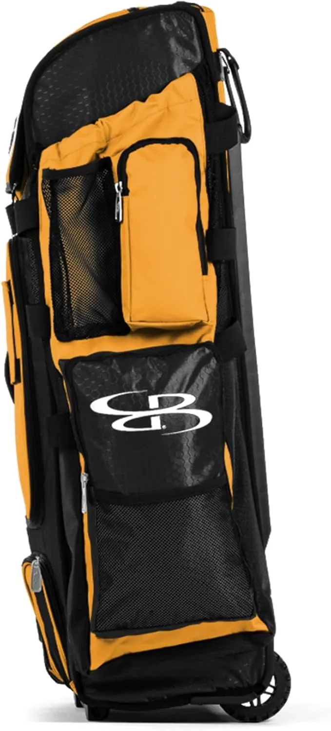 Boombah Superpack XL Rolling Bat Bag - 36" x 16" x 23.5" - Multiple Colors - Wheeled Version