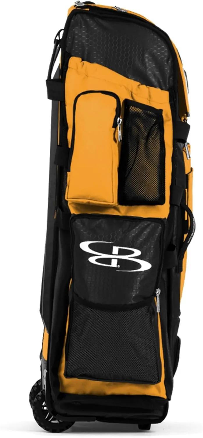 Boombah Superpack XL Rolling Bat Bag - 36" x 16" x 23.5" - Multiple Colors - Wheeled Version