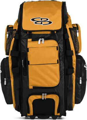 Boombah Superpack XL Rolling Bat Bag - 36" x 16" x 23.5" - Multiple Colors - Wheeled Version