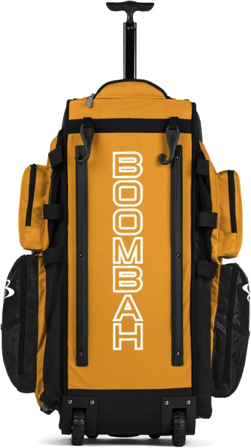 Boombah Superpack XL Rolling Bat Bag - 36" x 16" x 23.5" - Multiple Colors - Wheeled Version
