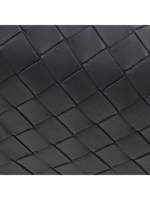 Bottega Veneta Intrecciato Mini Cross Bag Black
