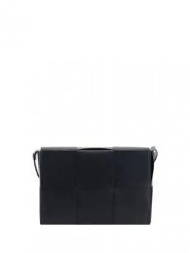 Bottega Veneta Large Intrecciato Cross Bag Black