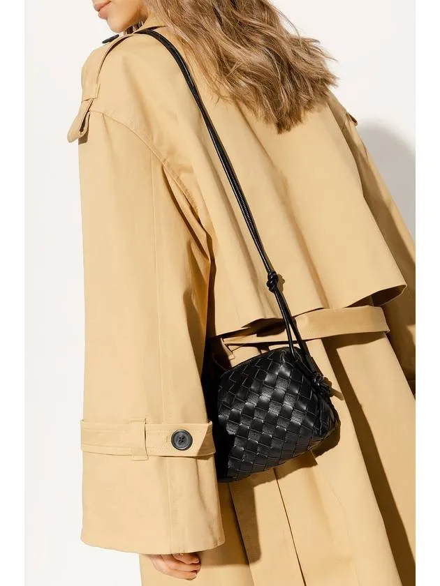 Bottega Veneta Loop Camera Mini Cross Bag Black