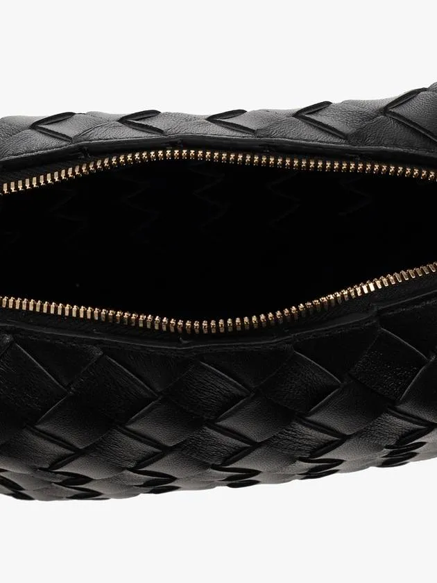 Bottega Veneta Loop Camera Mini Cross Bag Black