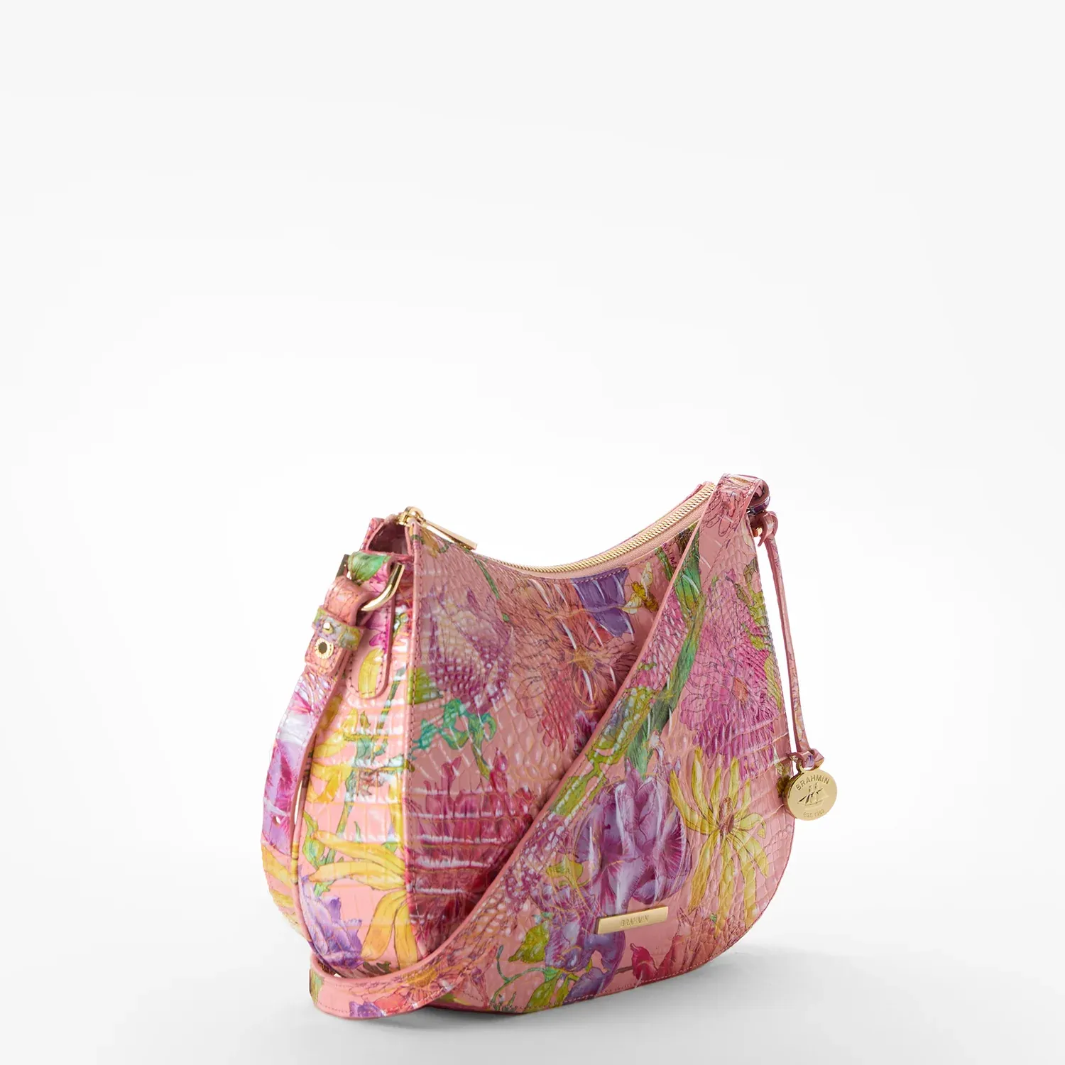 Brahmin Melbourne Collection Shayna Crossbody, Perennial