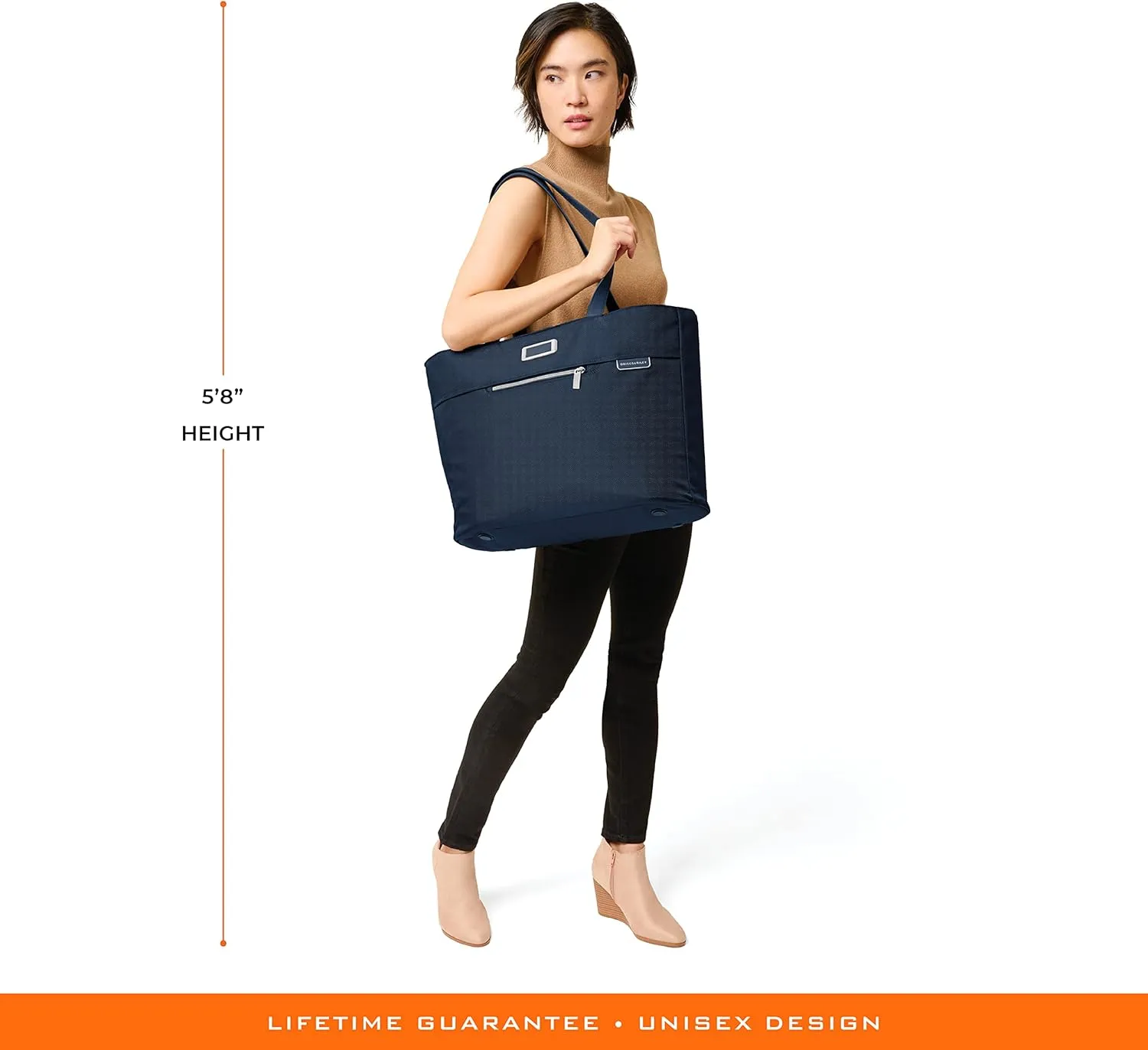 Briggs & Riley Tote Bag for Women & Men - Tote for Weekend Travel & Work, Carry On Handbag