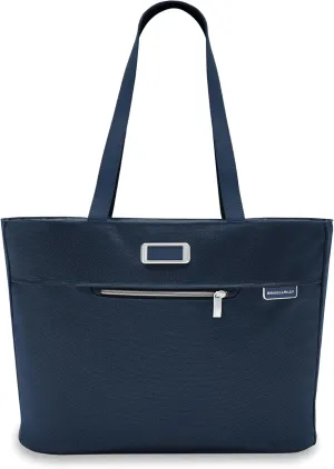 Briggs & Riley Traveler Tote Bag - Nylon Tote Bag for Weekend Travel & Work, Smooth Zipper Closure - Baseline Collection