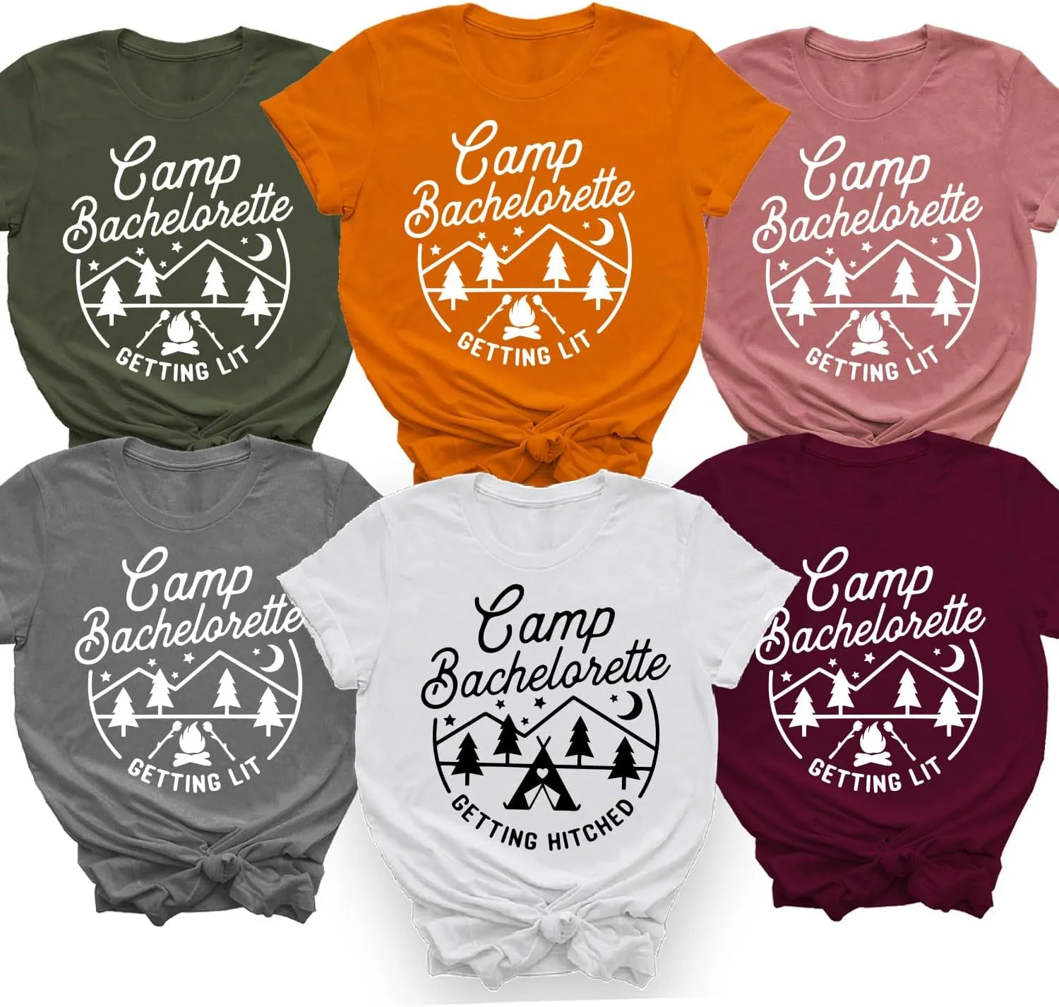 Camp Bachelorette Party Shirts, Bridesmaid Shirts, Camp Bachelorette Tee, Bridal Party Shirt Women, Bridesmaid Gift