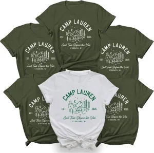 Camp Bachelorette Party Shirts, Bridesmaid Shirts, Camp Bachelorette Tee, Bridal Party Shirt Women, Bridesmaid Gift
