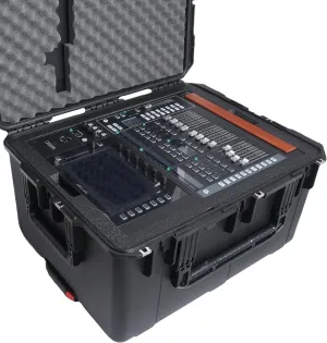 Case Club Case fits Behringer WING Compact Mixer. Pre-Cut, Heavy Duty, Wheeled, & Waterproof
