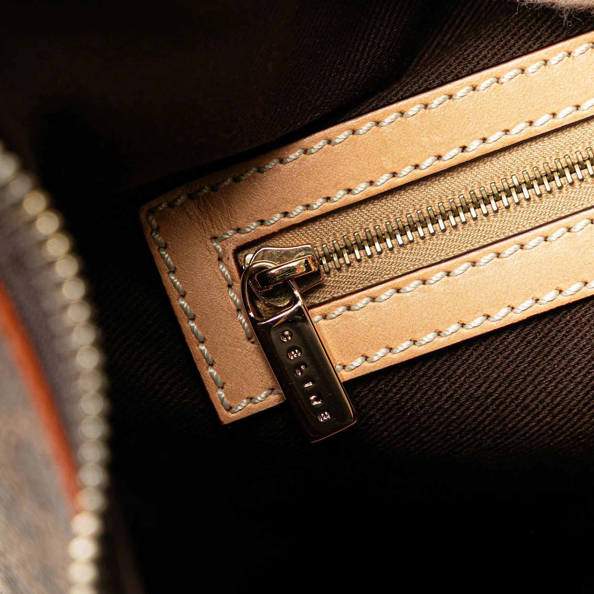 Celine Macadam Coated Canvas Shoulder Bag