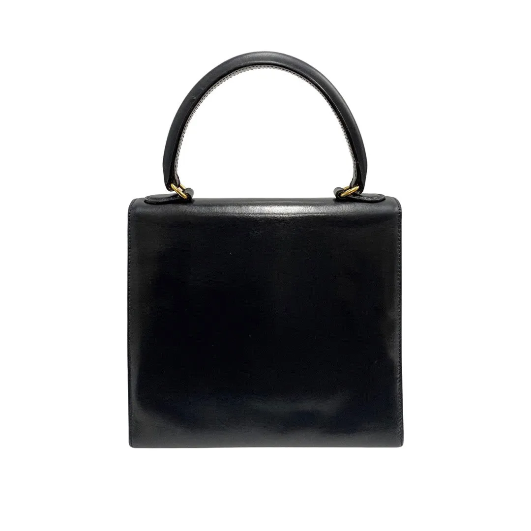 Celine  Shoulder Bag Blue Leather